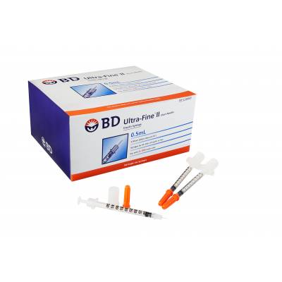 BD Ultra-Fine™ II 8mm Needle (0.5ml) (30G)