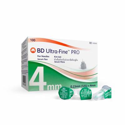 BD Ultra-Fine™ PRO 4mm Pen Needles (32G)